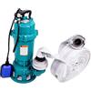 IBO Pompa FECALIA 750 W IBO con pompa per acqua sporca, pompa per acqua sporca, pompa per immersioni, 750 W
