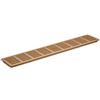 SOTECH Griglia di Aerazione in Legno Massiccio di Faggio Naturale 550 x 100 x 15 mm Griglia di Scarico Aria di Qualità di SO-TECH