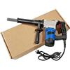Generic Scrostatore Elettrico Ad Aghi Pulitore di scorie ad ago, scalatore scalatore industriale ad alta potenza da 1100 W, pistola per la rimozione della ruggine, scalpelli elettrici a getto per la
