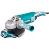 TOTAL - Smerigliatrice elettrica 2400W con disco da 230mm, Smerigliatrice professionale per tagliare e levigare metallo, pietra e cemento