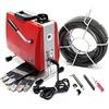 Wiltec Macchina professionale per la pulizia dei tubi 390W 400 giri/min. Con 6 spirali Ø 16mm e accessori