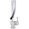 Fw Rubinetto Bagno Lavabo, Miscelatore Monocomando 360° Swivel, Ottone, Nero, Valvola Ceramica, Per Bagno o Lavabo, Stile Moderno