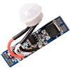 Aftertech® PIR CIRCUITO STRISCE STRIP LED INTERRUTTORE SENSORE DI PRESENZA PROFILI B8D6