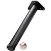 limiao123 Gamba Nero Piedi Del Tavolo Regolabile Mobili In Metallo Gamba Altezza Regolabile, ø 60mm Gambe Tondo.Per Mobili E Scrivania Gambe Per Mobili Da Bar (higth 75cm)