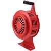 Acouto Sirena Ad Alto Volume da 125 DB a Manovella con Volume Regolabile per le Emergenze, Allarme Sonoro Impermeabile Ad Azionamento Manuale Realizzato in Lega di Alluminio per