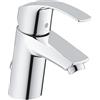 Grohe 33188002 Eurosmart New, Miscelatore Monocomando per Lavabo, Cromo, Taglia S
