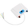 Endingfuny Scaldacqua istantanea a parete, senza serbatoio, controllo touch, scaldabagno elettrico, mini scaldabagno con indicatore di temperatura LED per lavabo, cucina