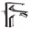 Rubinetteria Mariani srl Miscelatore monocomando bidet con scarico Cromo Mariani serie Surf