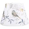 HAMPPLIES Paralume in Stoffa Decorativo E27, Grande Copri Lampada da Tavolo Ricambio, Paralume per Lampada da Scrivania Motivo Floreale, Compatibile Lampade da Parete e Stili multipli