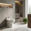 BB BuyBath Bidet tradizionale a pavimento in ceramica bianca - Gemma 2 | Ceramica Dolomite