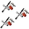TopHomer 3 pezzi chiave del radiatore, chiave triangolare, chiave universale per idraulici di utilità, chiave dell'acqua ed elettricità, chiave multi croce idraulica per chiave della scatola del metro