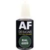 Alex Flittner Designs Pennarello a vernice RAL 6009 verde abete lucido 20 ml penna di riparazione acrilico vernice per ritocco di riparazione legno metallo mobili bagno