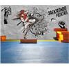 Tzxztt Creativo Persone Taekwondo Palestra Boxe Moderna Carta Da Parati 3D Seta Pregiata Testurizzata Ideale Per La Camera Letto Del Soggiorno-150cm×105cm