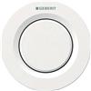 GEBERIT serie 116.040.11.1 Comando pneumatico Tipo01 Sigma12 da incasso monotasto bianco
