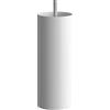 creative cables Tub-E14, tubo in metallo per faretto con portalampada doppia ghiera E14 - Bianco opaco