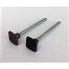 LB METALMECCANICA Grappe piramide in ghisa di fissaggio per piana camino 2 Pz COD. LB-GRAS2
