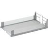 SOTECH Ripiano sospeso SOTECH ARENA 300 mm (252 x 464 x 108 mm) grigio argento con cornice in vetro per cassetti apotecari DISPENSA, DISPENSA junior e DISPENSA Swing, Kesseböhmer