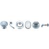 Eke PORTA BLINDATA-KIT ACCESSORI CR. SATIN. DX