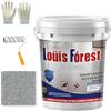 Vgpbphj Louis Forest Vernice Epossidica per Pavimenti, Colore Sabbia, Rivestimento con Effetto Marmo Lucido, Impermeabile e Antiscivolo per Garage