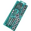 Homoyoyo Set Di 20 Utensili Per Maschi E Filiere Metrici Chiave Per Filiere Filettate 9 Maschi 9 Filiere Da M3x0 5 A M12x1 75 Utensile Per Maschiatura in Lega
