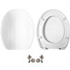 HYDRO HOME Copriwater compatibile con LEI GLOBO fissaggio dall'alto termoindurente avvolgente bianco by HYDRO HOME