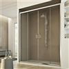 Idralite Porta Doccia 160CM H185 stampato C mod. Replay 2 Ante