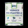 BRICOSALVAJE Vernice per piastrelle cucina e bagno all'acqua OPACA | Senza primer | Lavabile | Alta durezza (Nero Ebano, 750 ml)