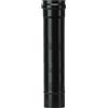 eacommerce Tubo per Stufa a Pellet in Acciaio rivestito con smalto porcellanato Nero per Canna Fumaria (Tubo da 50H cm, Diametro 8 Ø cm)