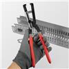 Rainorning Pinza per Canaline in PVC, Utensili da Elettricista per il Taglio di Canaline in PVC da 85mm (Arancione)