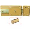 nextradeitalia 2PZ SERRATURA FERROGLIETTO 'P-CF' P50-5 mand.E70 DX scroc.45°incorp.