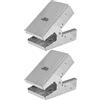 Yuecoom Staffe Per Cavalletto da 2 Pezzi, Kit Espositore con Staffa Per Cavalletto in Metallo Accessori Per Utensili Per La Lavorazione del Legno