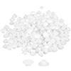 QUARKZMAN 300pz Tappi per Fori a Vite, 6mm(1/4) Dia Tappi a Bottone Rotondi Plastica, Tappi per Fori Chiusura a Scatto, Tappi a Incasso per Mobili, Bianco