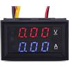 ATEC by Carboni Christian ATEC - [Modello YB27VA] Voltmetro Digitale DC 0-100V 10A 0.28LED Doppio Display [Modello YB27VA] -