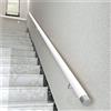 FPIGSHS Corrimano in legno, Corrimano per scale universale da esterno per interni, corrimano per scale in legno antiscivolo, kit completo, con 2 staffe fisse in ferro, contro il muro (A, 200cm)