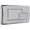PUCCI Placca scarico cassetta incasso eco cromata 80005412 pucci 5412