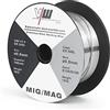 VECTOR WELDING Filo Inox per Saldatura MIG/MAG ER308L - 0.8mm 1kg - Bobina D100 S100 - Filo Animato Acciaio Inossidabile e Continuo per Saldatrice - Materiale d'Apporto per Acciaio