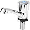Ejoyous Rubinetti per Lavabo, Rubinetto Singolo in Plastica ABS Cromato Lucido Rubinetto Dell'acqua per Lavabo Accessori per Lavello da , 3 Tipi di Miscelatori per Lavabo da Bagno per(Feritoia G1/2)