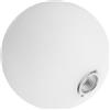 Toddmomy Paralume Copertura Luminosa Globo in Acrilico Bianco Decorativo e Protettivo, Sostituzione Abat Jour per Lampade a Sospensione Moderne, Forma Sfera Extra Large