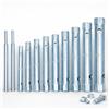 topolenashop Set Chiavi Tubolari Professionali 10 Pezzi 6-22 mm con Asta di Prolunga - Chiavi a Tubo in Acciaio Zincato per Dadi Incassati, Meccanica, Manutenzione e Fai da Te 07315