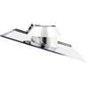 ALLINOX Faldale Inclinato Acciaio INOX AISI 304 Per Canna Fumaria (DN 150)
