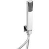 METAFORM Top Line Kit Doccetta e Supporto Rettangolare con Presa Acqua 1/2