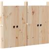vidaXL Porta da cucina MEPPEL 2 pcs Crema 50 x 9 x 82 cm, Porta Cucina Moderna, in Pino, Resistente, Superficie Liscia, Assemblaggio Facile, per Interno