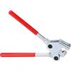 TANIQIACA Pinza Sigillante TANIQIACa in Acciaio Ad Alto Tenore di Carbonio con Manico in Plastica PC 18,5 Cm DR-10a Per Diametro 11 Mm