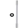 MagiDeal Tubo di prolunga per rubinetto Tubo flessibile dell'acqua girevole a 360 gradi per lavabo da bagno, Bianco 50 cm