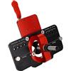 YWBL-WH Set di Maschere per Cerniera Nascoste per Foratura di Cerniere, 35 Mm, per la Lavorazione del legno: Posizionamento Accurato, Bloccaggio più Sicuro