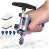 CGACCSD Tagliapiastrelle utensile manuale, taglio manuale per specchi 2 in 1, tagliapiastrelle in vetro - per la ristrutturazione di cucine, pavimenti, pareti e aree doccia nei progetti fai da te e su