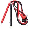 Ddujbtp Set di cavi di prova per multimetro elettrico con clip a coccodrillo, sonde di prova, professionali, 1000 V, 10 A, 20 A