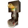 Best Solar Circolatore Lowara ecocirc PRO per ricircolo acqua calda sanitaria con timer programmabile 15-1/65 RU