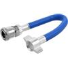 Mipcase Tubo di Prelievo Gas per Camion e Veicolo Trainato Struttura Doppio Strato in Ottone e Gomma, Connettore Rapido Resistente per Bombola Gas e Serbatoio Pneumatico