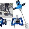Royalswill 2600 W Handheld Paddle Mixer Concrete Mixer, portatile Concrete Cement Mixer regolabile 6 Speed Paint Mixer, 230 V Paddle Drill Mixer Stirring Tool for Mortar Grouts Paint Cement Plaster Plastering